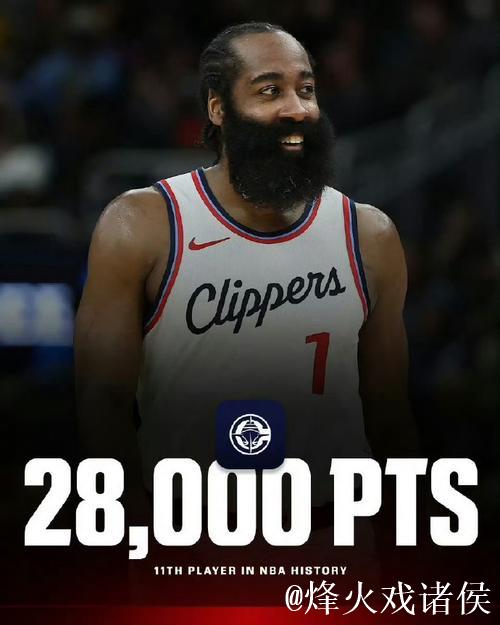 哈登砍下27分助快船终结鹈鹕十连败 黄蜂不敌公牛遭遇八连败